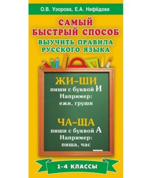 Самый быстрый способ выучить правила русского языка. 1-4 класс